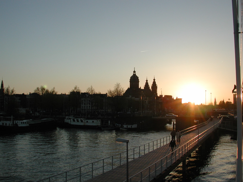 AMS Sunset from Botel