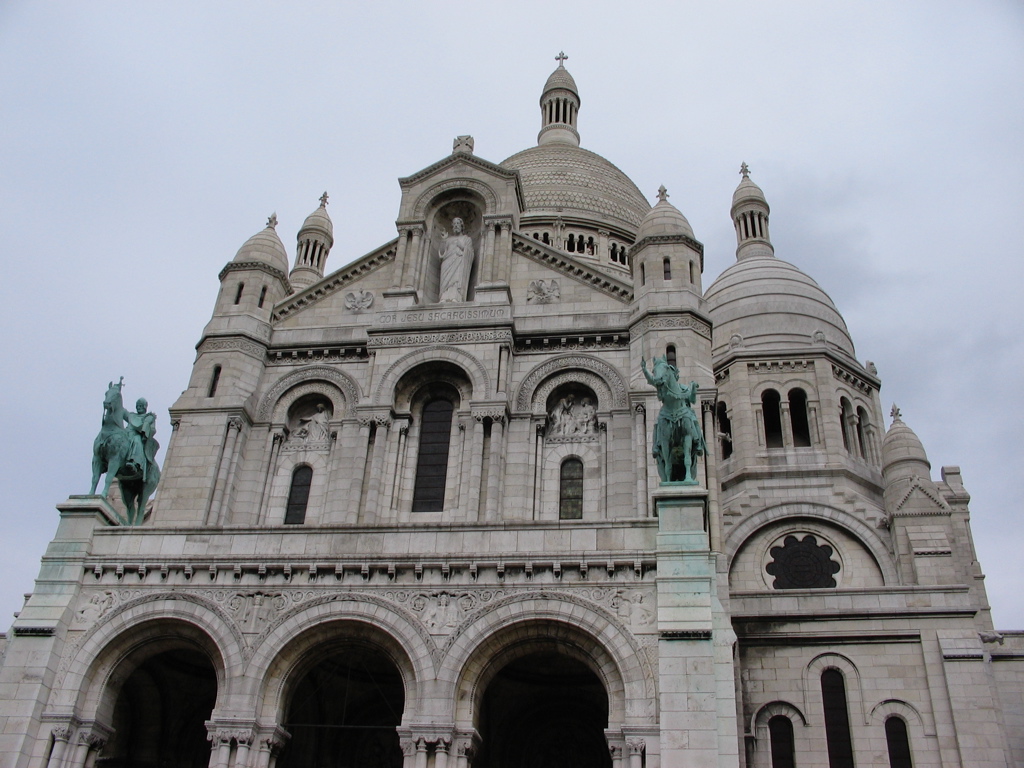 montmartre, sacre coeur cathedral