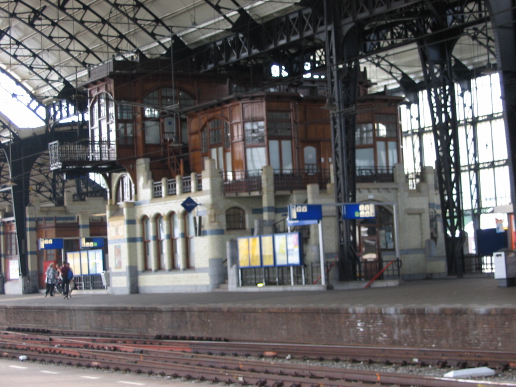 Haarlem's train station ...