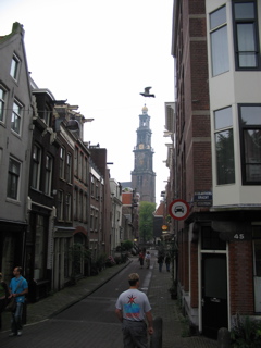 westerkerk from Jordaan