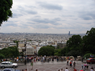 View from montmartre