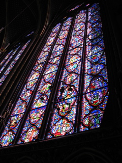 Tons of intricate stained glass here
