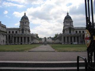 Old Royal Navy College (old Queen's residence is the building in the center background)