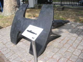 Anchor from the UK's first nuclear sub