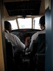 EMB110 cockpit