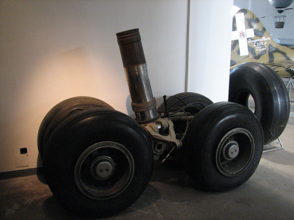 A whole chunk of the museum was dedicated just to landing gear of aircraft