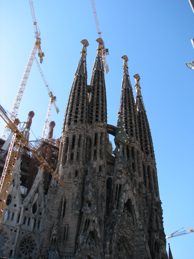 Sagrada Familia, up close