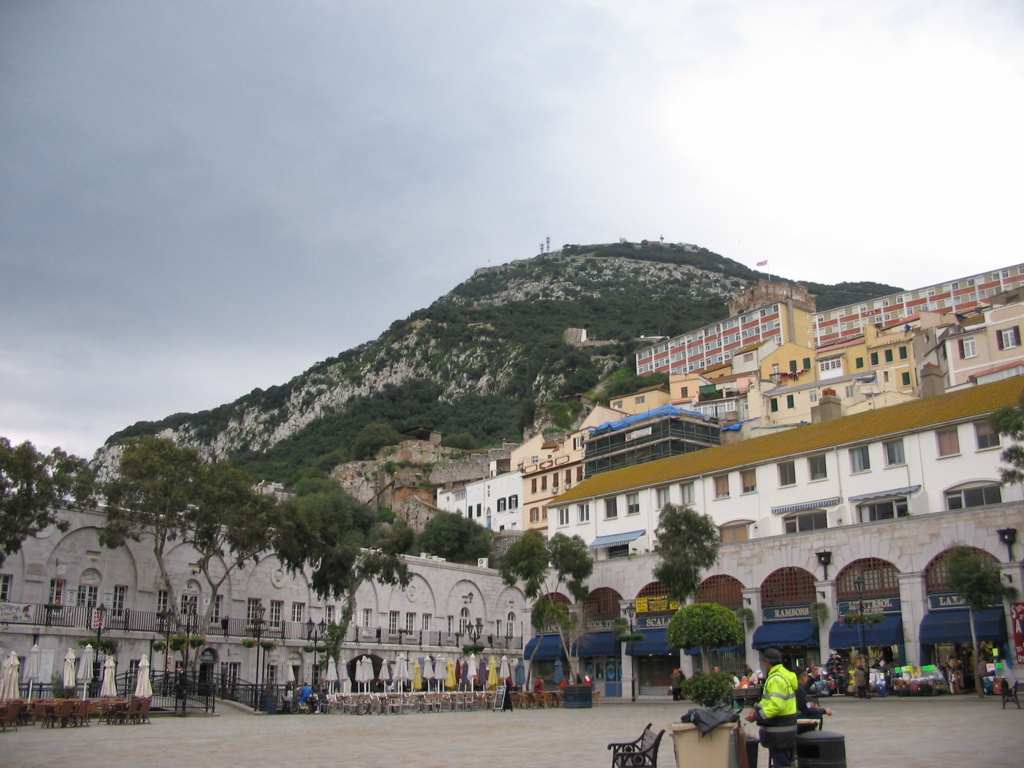 main square in Gibraltar
