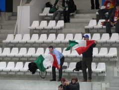 italian curling fans