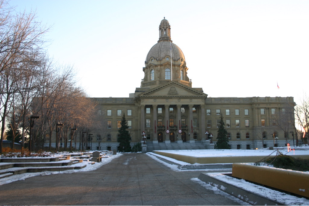 Alberta's legislature building