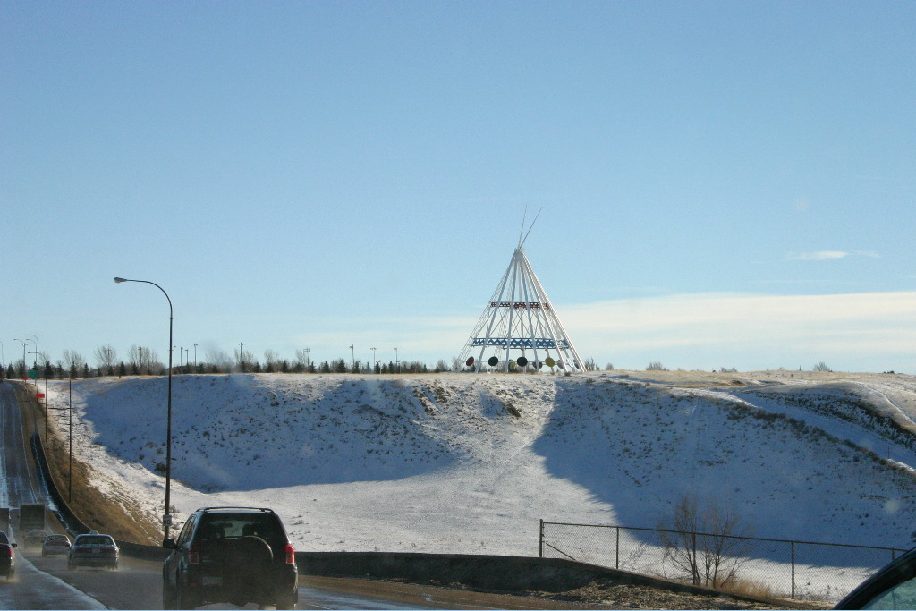 ... home of the world's largest teepee