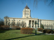 Manitoba's legislative building